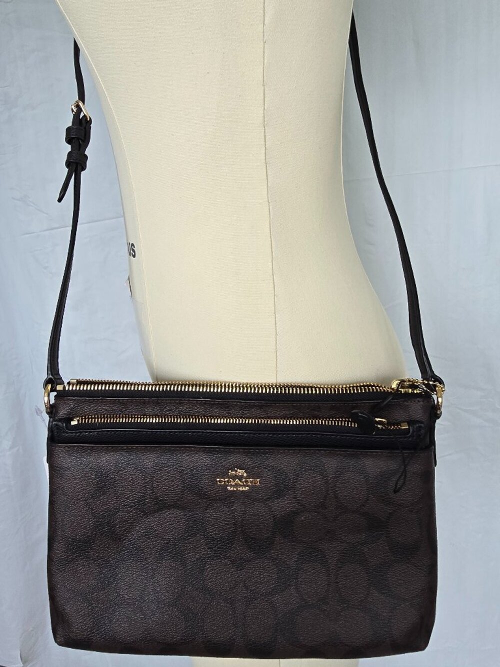 Coach 1941 Glovetanned Leather Saddle Bag 23 Brown